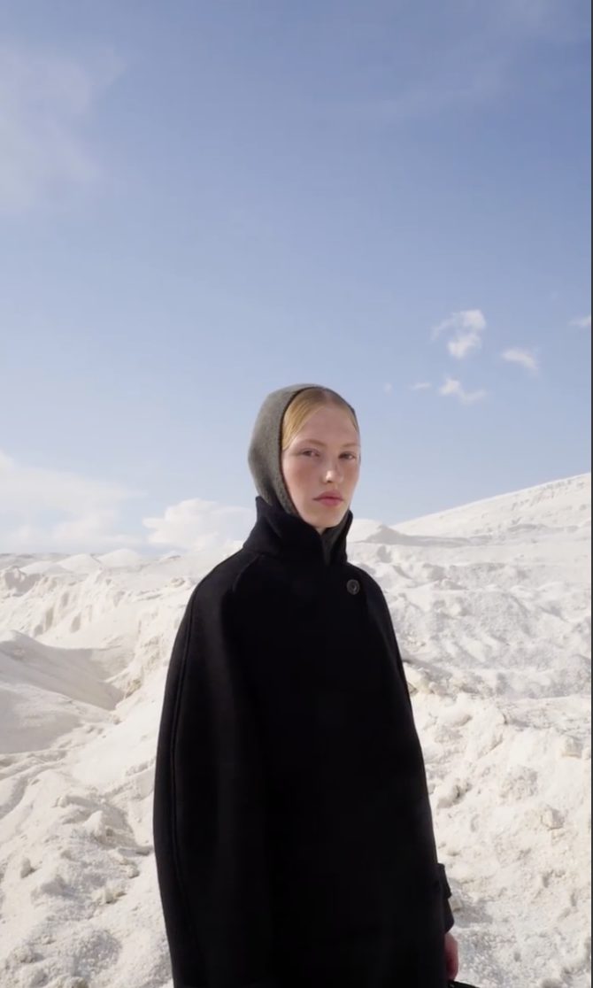 Sœur Fall/Winter 2024 campaign in white landscapes — image 03