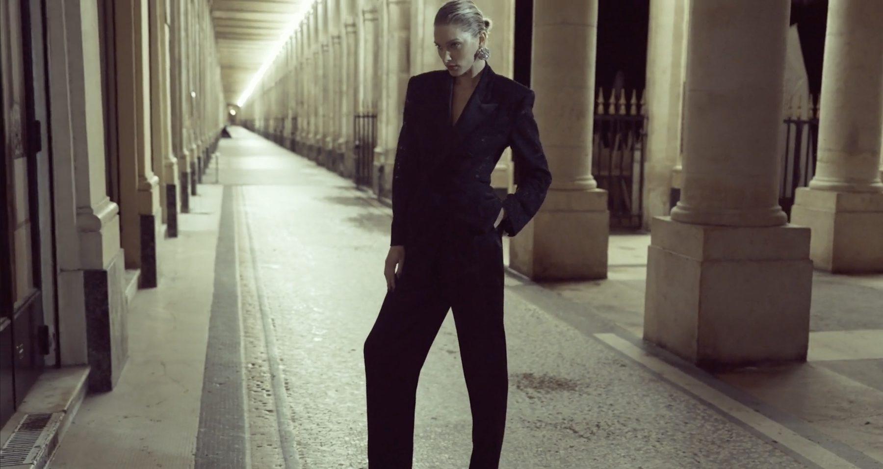 Saint Laurent campaign film shot in Paris